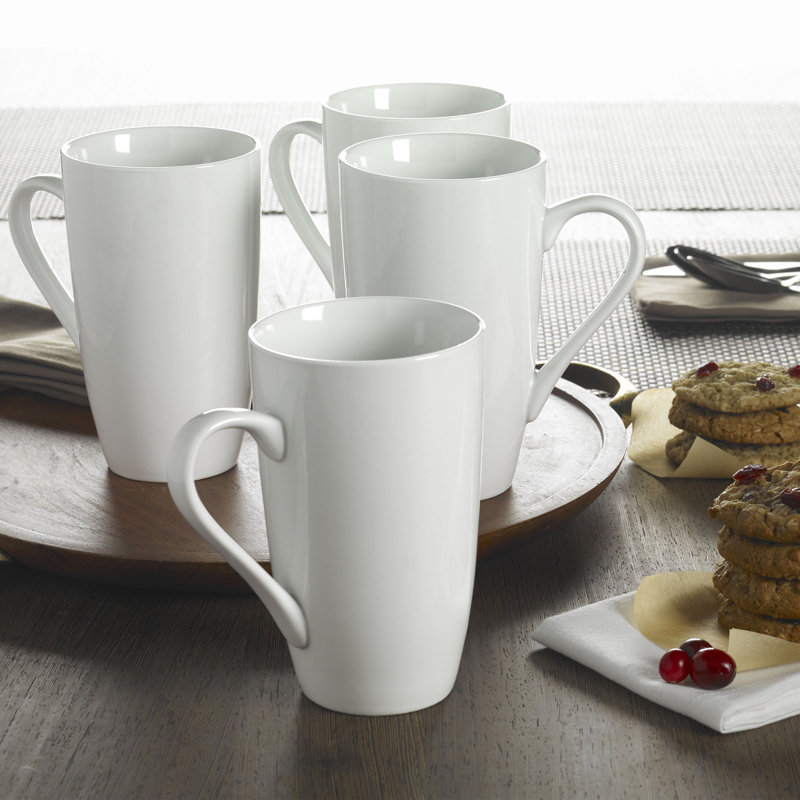 Tabletops Gallery White Serveware Denmark Tools for Cooks Latte